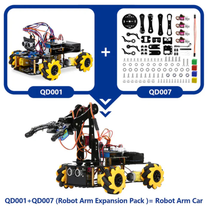 ESP32 5-DOF Robot Arm Kit Expansion Pack