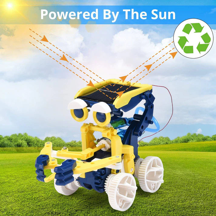 11-in-1 STEM Solar Robot Toys