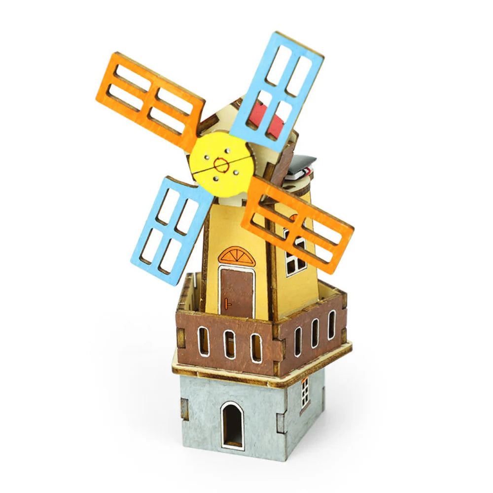 Pludo STEM Kit Sun & Spin - Windmill Activity (8-11 Yrs) for Grade 3-5