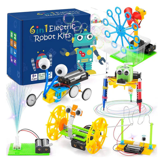 5 in 1 DIY STEM Robotics Kit for Kids