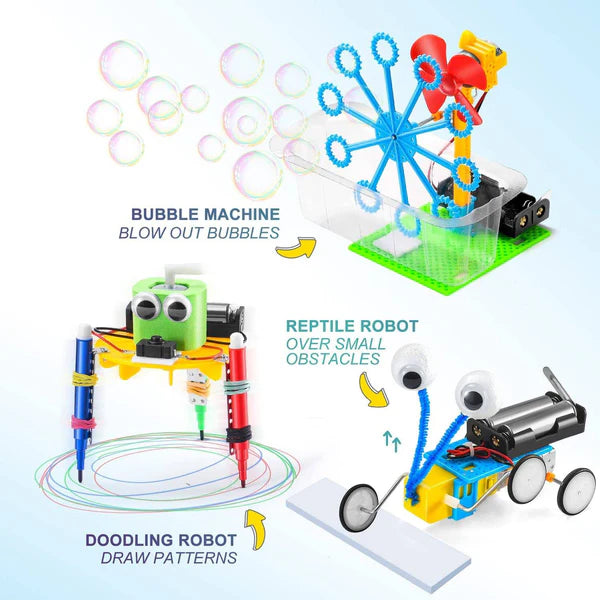 5 in 1 DIY STEM Robotics Kit for Kids