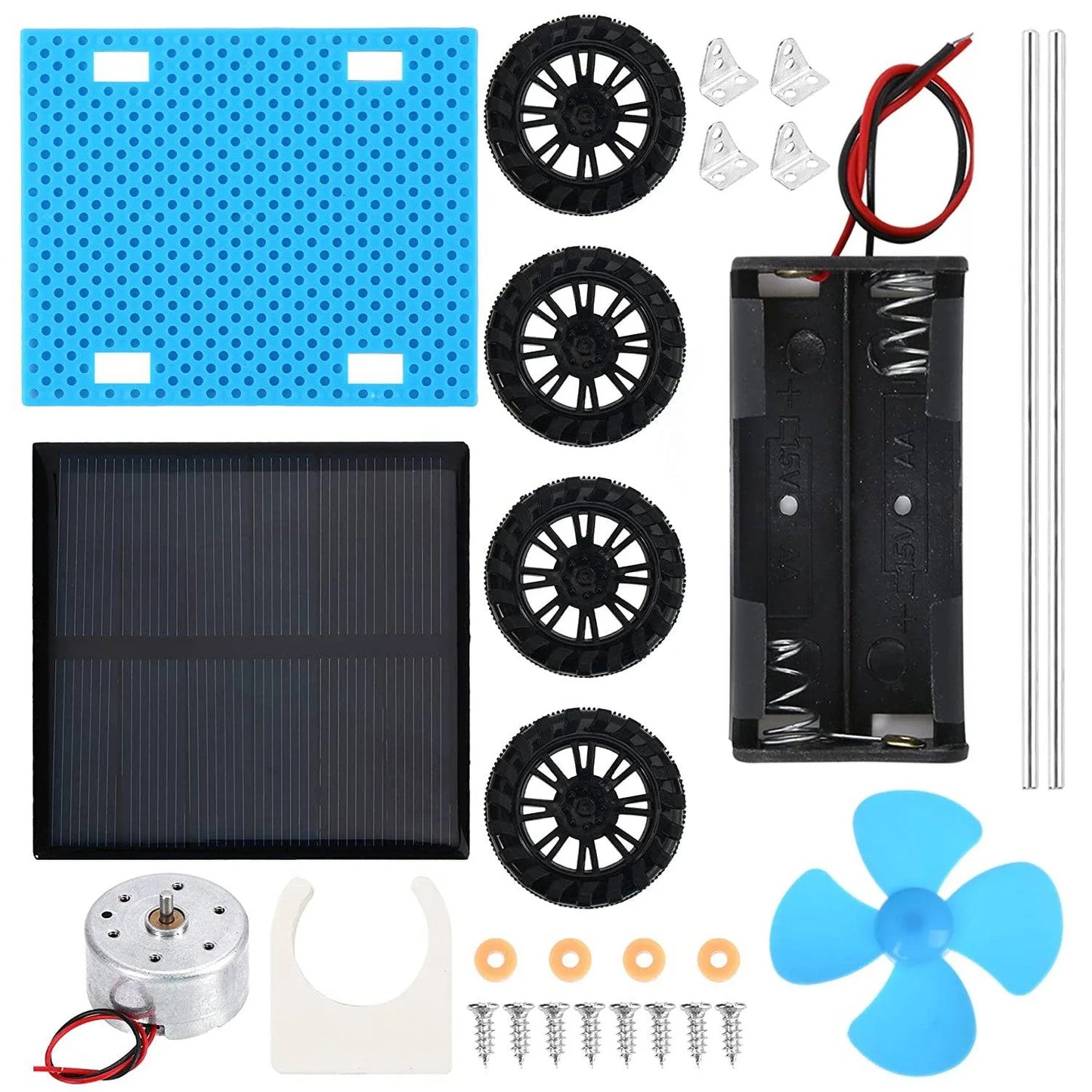 DIY Solar Car STEM Kit Electric Circuit