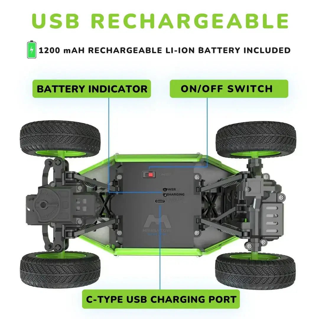 Duster 2x2 All Wheel Drive Remote Control Monster Truck