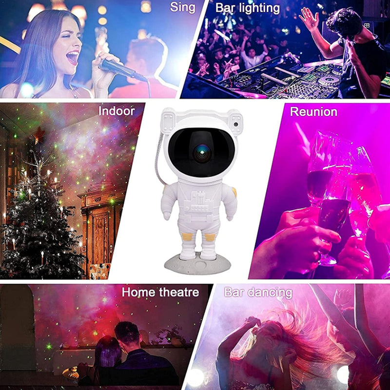Astronaut Galaxy Projector With Remote Control Toy