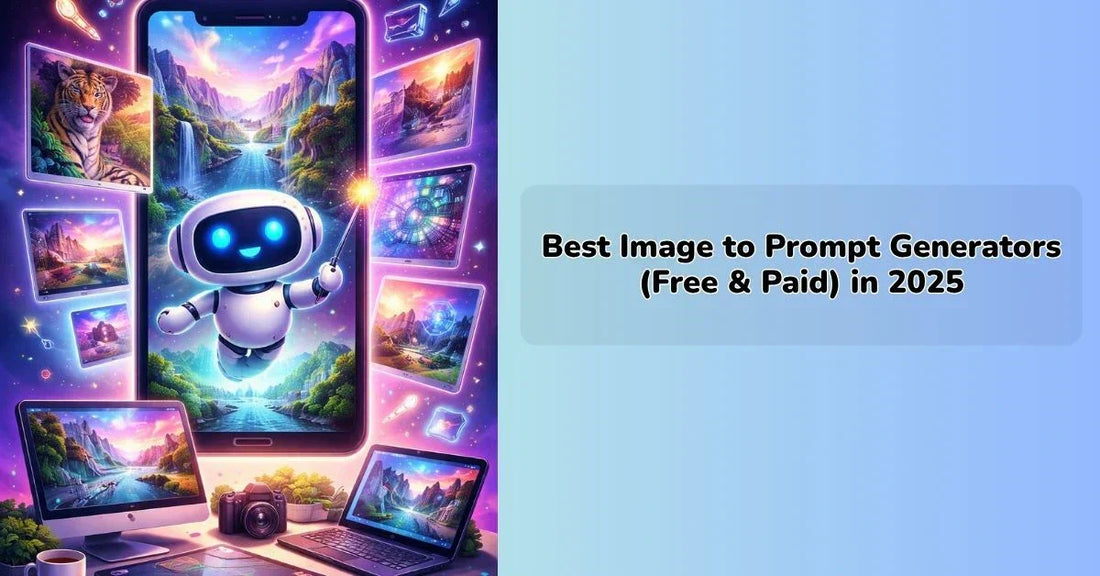 image to prompt generators converting images into ai text prompts for creative workflows || IEM Robotics ||