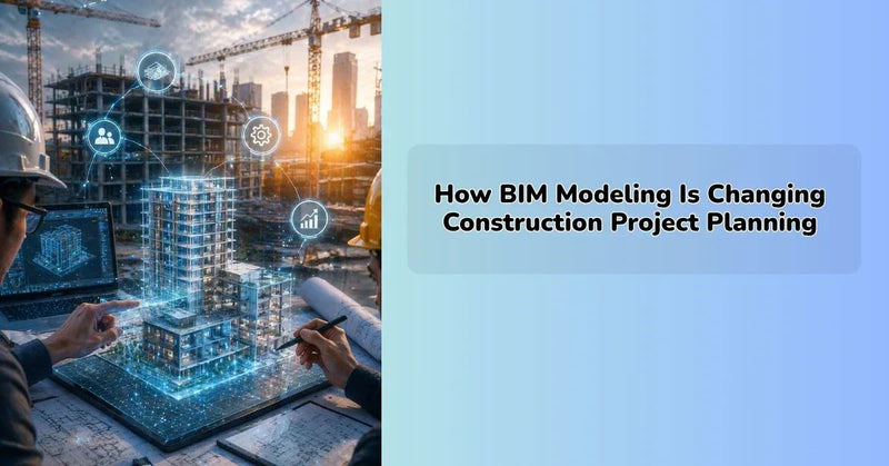 BIM modeling transforming construction project planning with 3D visualization