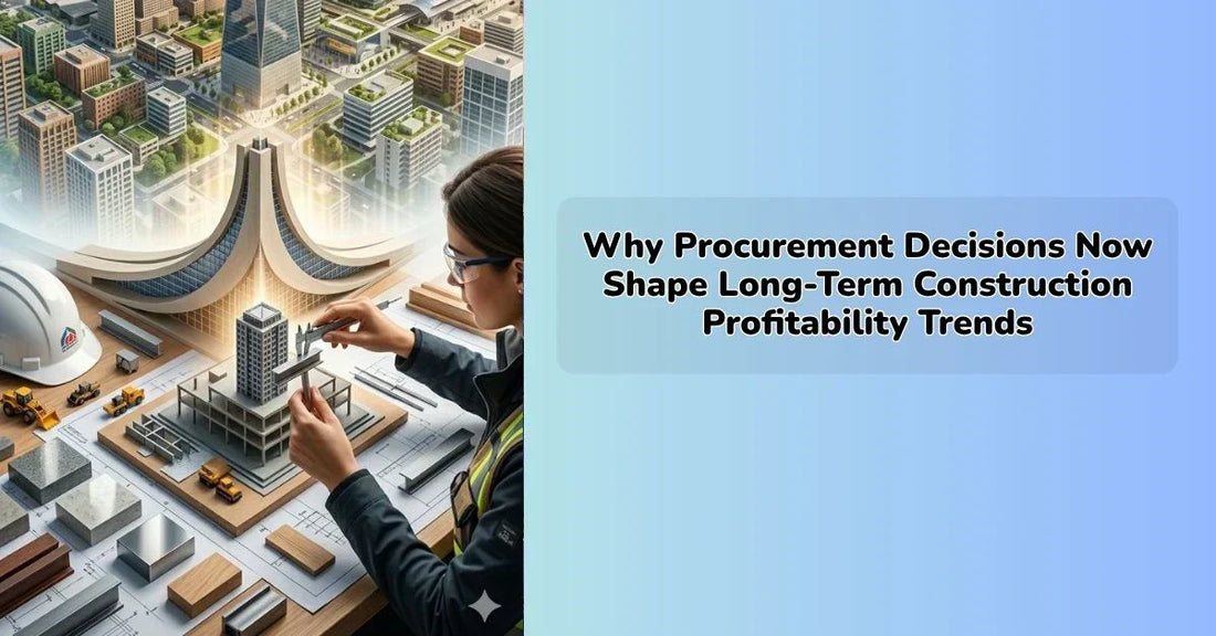 Construction procurement strategy improving long term project profitability