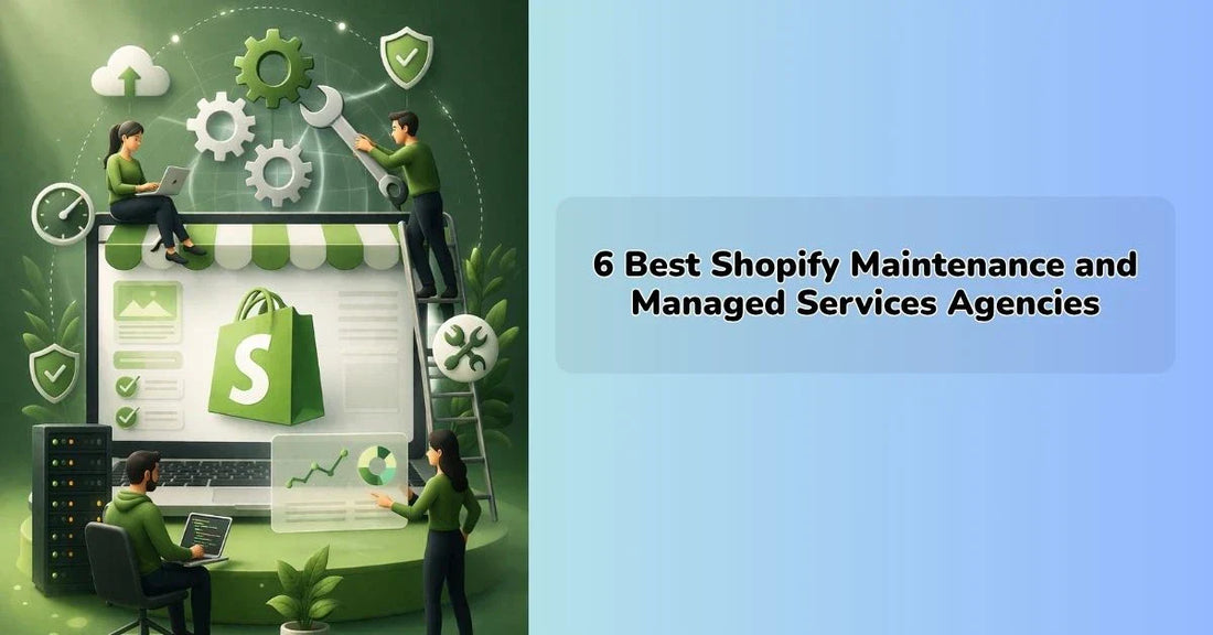 Shopify maintenance and managed services agencies supporting ecommerce stores