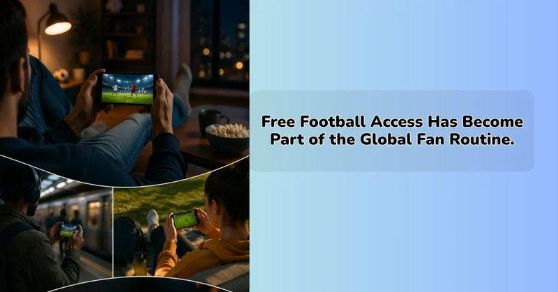 free football access allowing fans to watch matches anytime anywhere