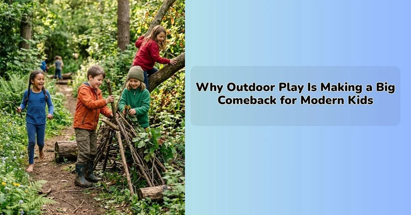 Children enjoying outdoor play in a park with swings and slides