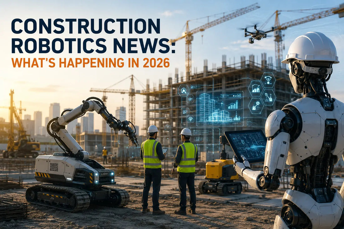 Construction robotics and AI-powered autonomous robots transforming the construction industry in 2026