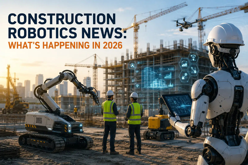 Construction robotics and AI-powered autonomous robots transforming the construction industry in 2026