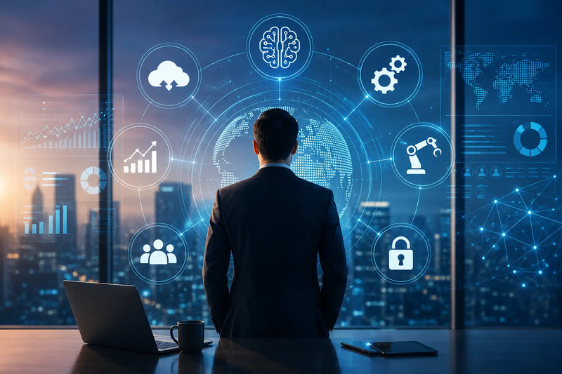 Digital innovation transforming modern businesses with AI, automation, and cloud technologies