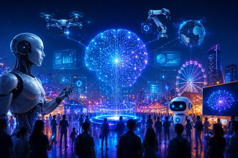 AI Fiesta platform showcasing the latest AI-powered innovation and intelligent technologies