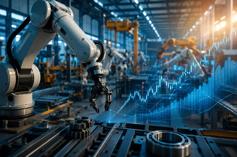 Serve Robotics stock analysis dashboard showing AI robotics company performance