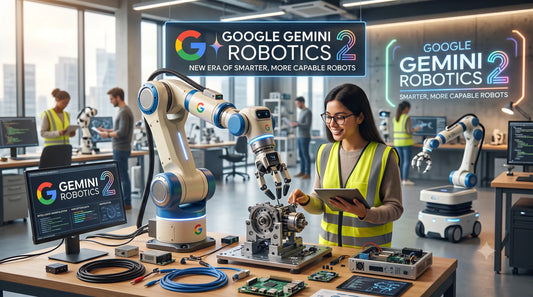 Google Gemini Robotics 2 showcasing advanced AI for next-generation robotic systems