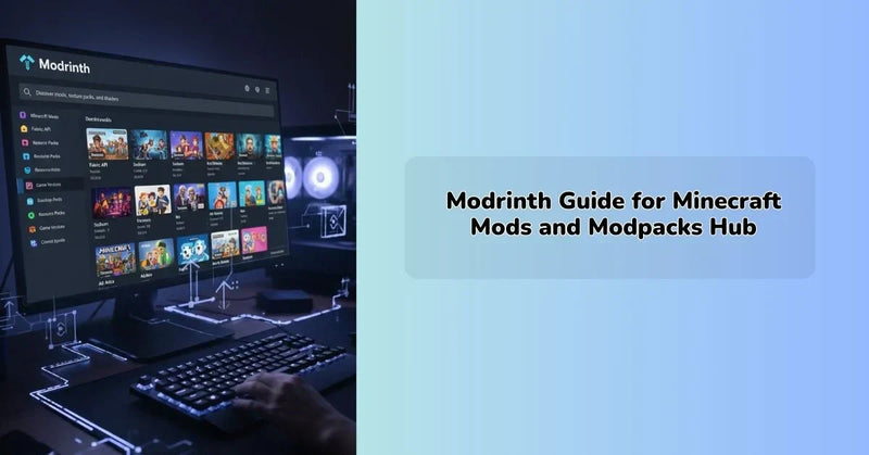 Modrinth guide for exploring Minecraft mods, modpacks, and safe mod downloads || IEM Robotics ||