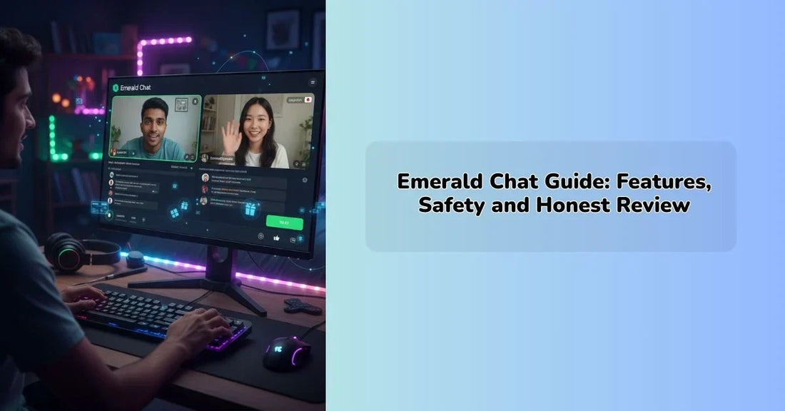 Emerald Chat random chat website with video, text chat, and moderation tools || IEM Robotics ||