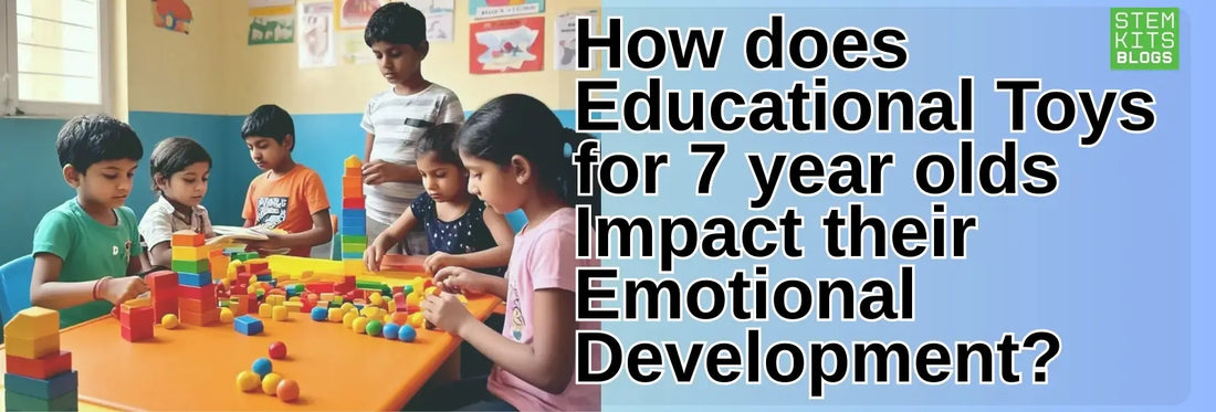 Educational toys helping 7-year-old child develop emotional skills through play || IEM Robotics ||