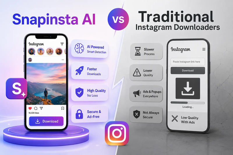 Snapinsta AI helping users download public Instagram videos with AI-powered technology