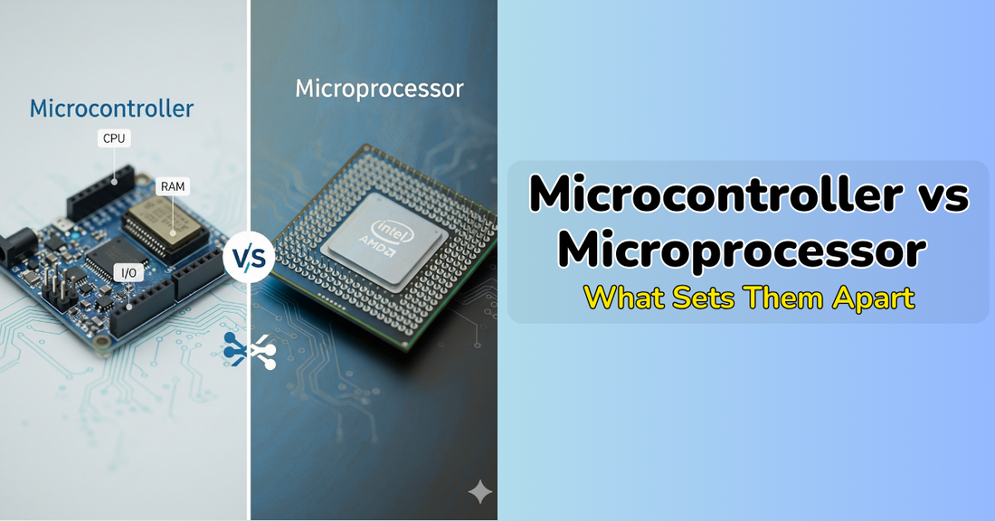 Microcontroller vs Microprocessor: What's the Difference? – IEM Robotics