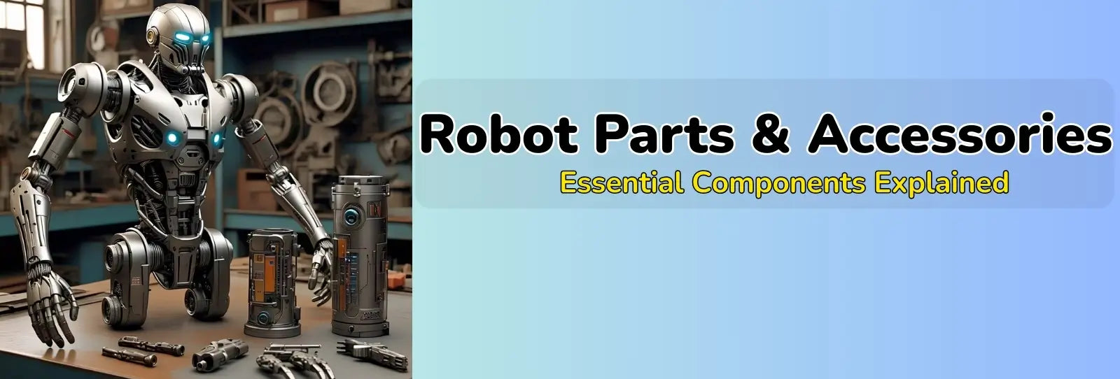 Robot Parts & Accessories: Essential Components Explained – IEM Robotics