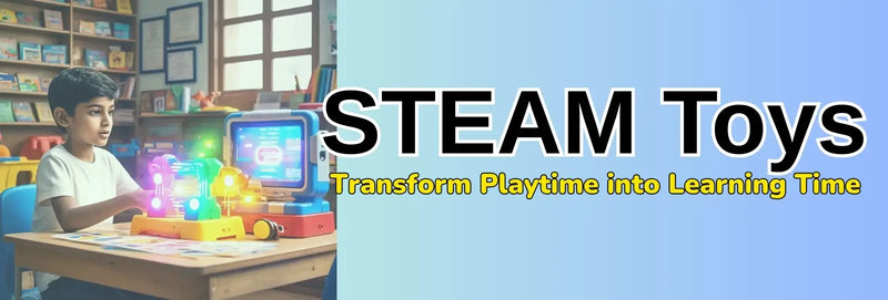 STEAM Toys : Transform Playtime into Learning Time | STEM Kits Blogs | Banner Image