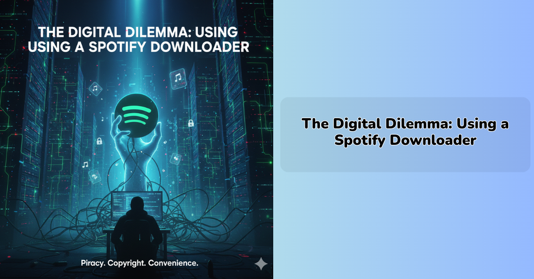 The Digital Dilemma: Using a Spotify Downloader