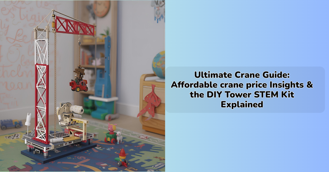 Ultimate Crane Guide: Affordable crane price Insights & the DIY Tower STEM Kit Explained || IEM Robotics ||