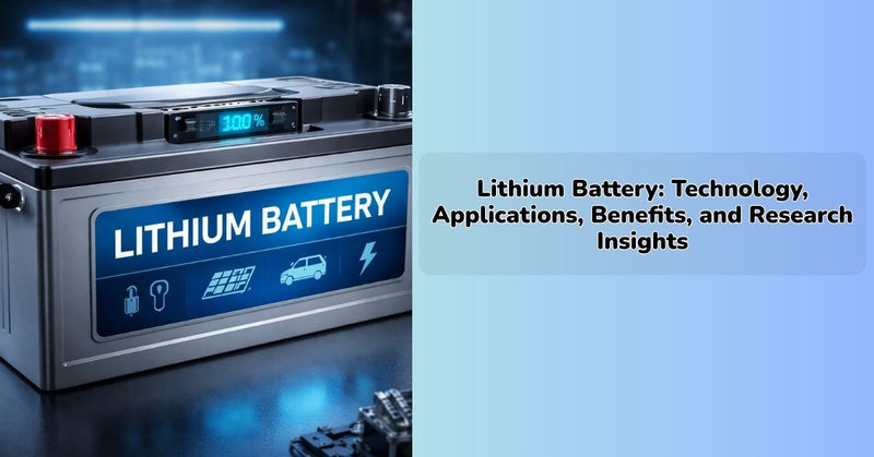 Lithium Battery: Technology, Applications, Benefits, and Research Insights