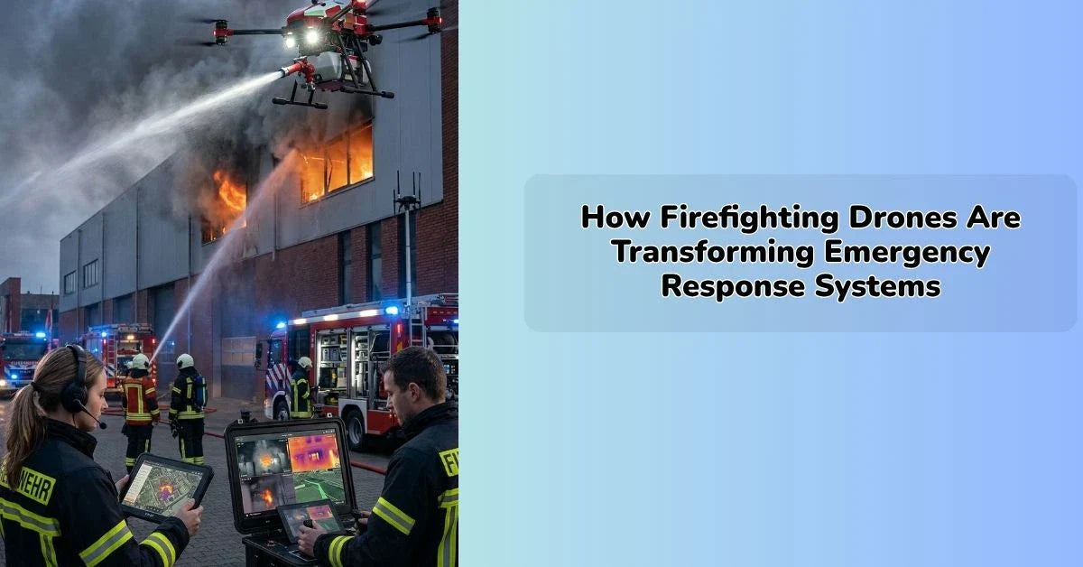 How Firefighting Drones Are Transforming Emergency Response Systems ...