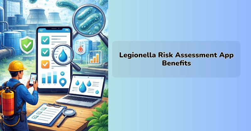 Legionella risk assessment mobile app for water system safety and compliance tracking || IEM Robotics ||