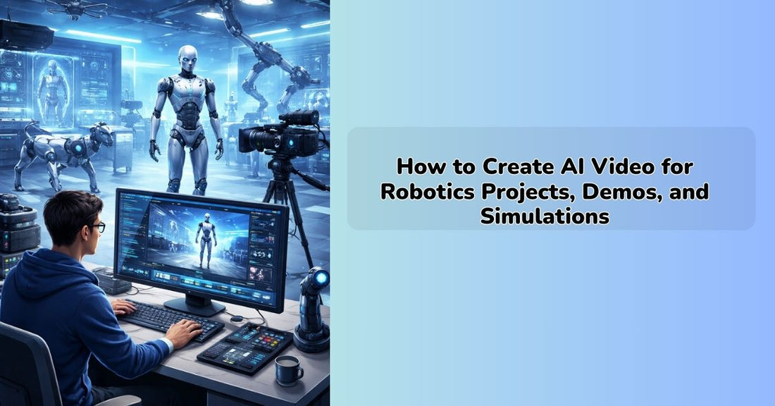 AI video generation for robotics projects, simulations, and engineering demonstrations || IEM Robotics ||