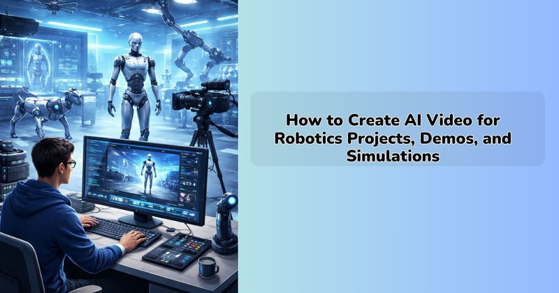 AI video generation for robotics projects, simulations, and engineering demonstrations || IEM Robotics ||