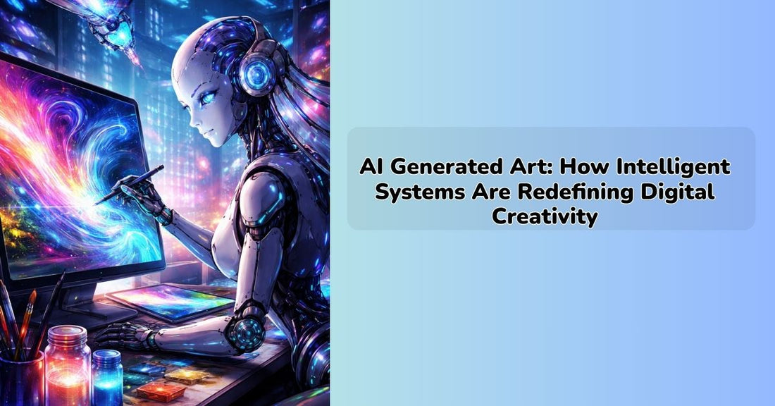 AI-generated art showcasing how artificial intelligence is transforming digital creativity || IEM Robotics ||