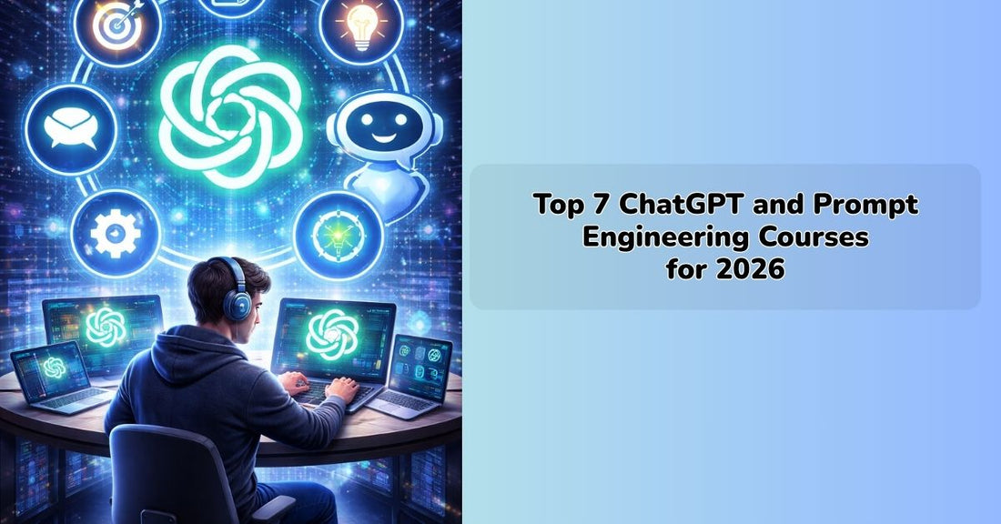 Top 7 ChatGPT and prompt engineering courses for 2026 including online AI training programs for beginners and professionals || IEM Robotics ||