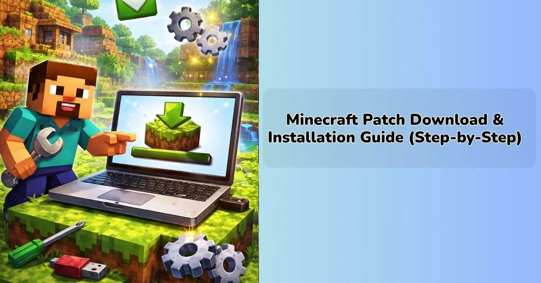 Minecraft patch download and installation guide step by step for beginners