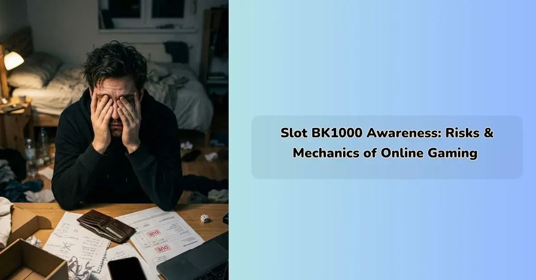 slot bk1000 online gaming awareness showing risks mechanics and responsible play