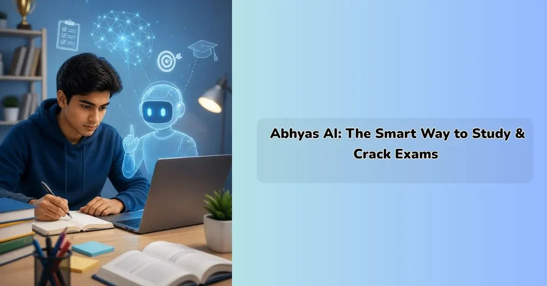 Abhyas AI dashboard showing personalized study plan for exam preparation