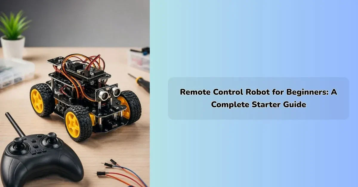 Remote Control Point Robotics Remote Control Robot for Beginners: A Complete Starter Guide – IEM Robotics