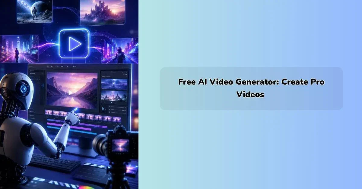 Free AI Video Generator: Create Pro Videos – IEM Robotics