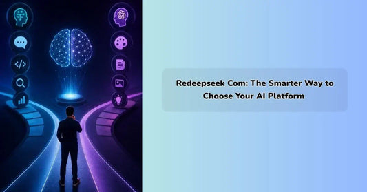Redeepseek Com interface comparing advanced AI platforms and smart tools