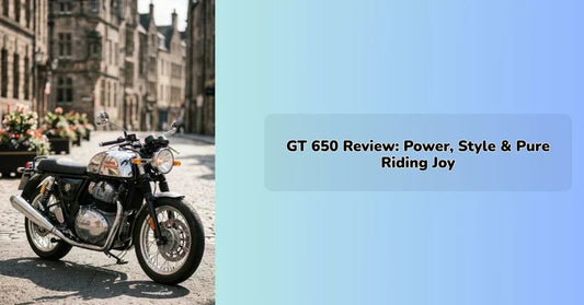 gt 650 cafe racer motorcycle showcasing classic design and twin cylinder engine