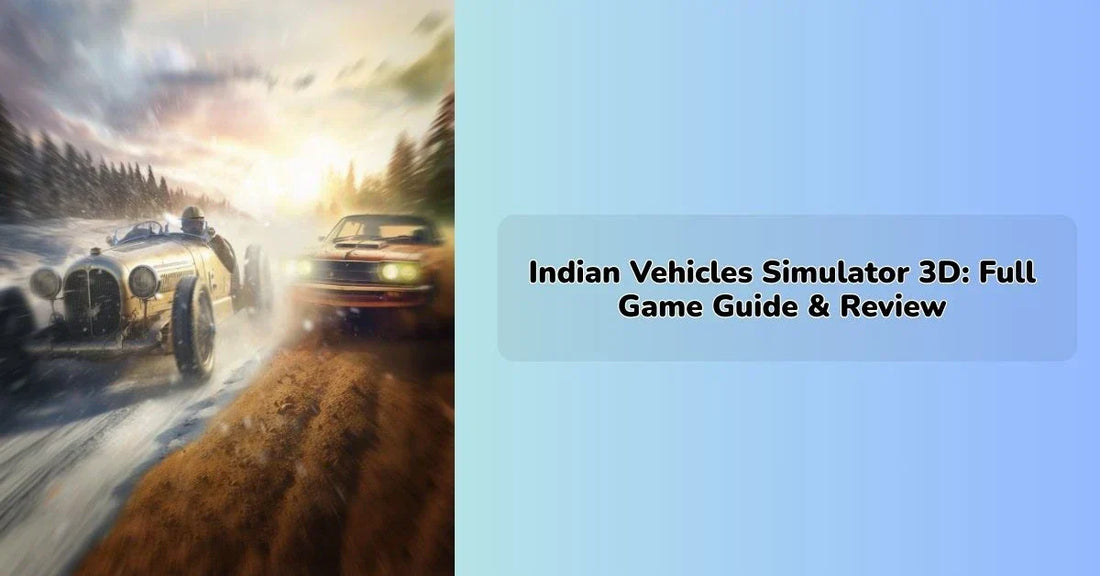 indian vehicles simulator 3d gameplay showing multiple vehicles on indian roads || IEM Robotics ||