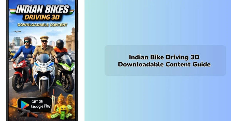 indian bikes driving 3d downloadable content gameplay showing bikes and vehicles || IEM Robotics ||