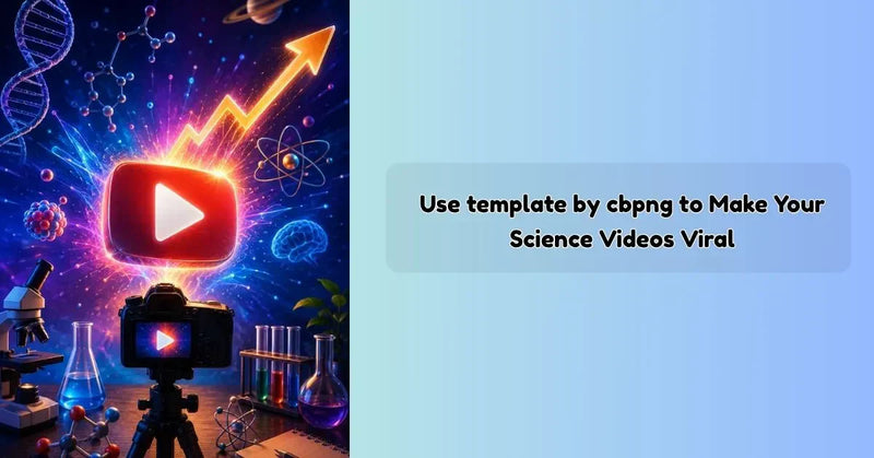 Use template by cbpng to Make Your Science Videos Viral