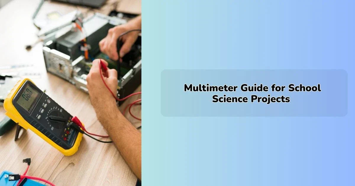 Sum Set Science Project Multimeter Guide for School Science Projects – IEM Robotics