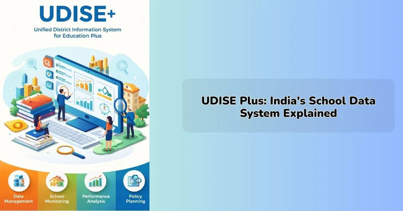 UDISE Plus national school data platform dashboard showing Udise Plus India school data system overview || IEM Robotics ||