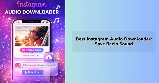 instagram audio downloader tool interface for saving reels sound easily
