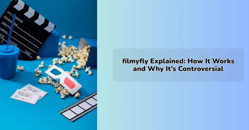 Filmyfly website interface showing free movie downloads and streaming options